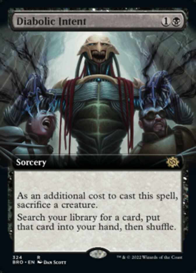Diabolic Intent (Extended Art) [The Brothers' War] | Game Master's Emporium (The New GME)