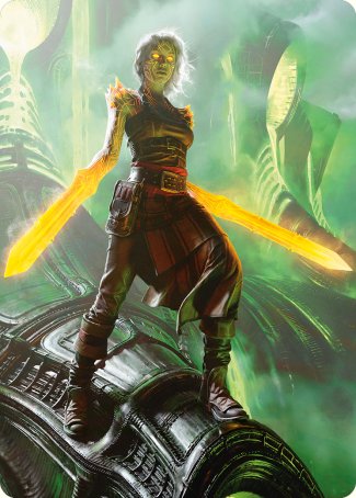 Nahiri, the Unforgiving Art Card [Phyrexia: All Will Be One Art Series] | Game Master's Emporium (The New GME)