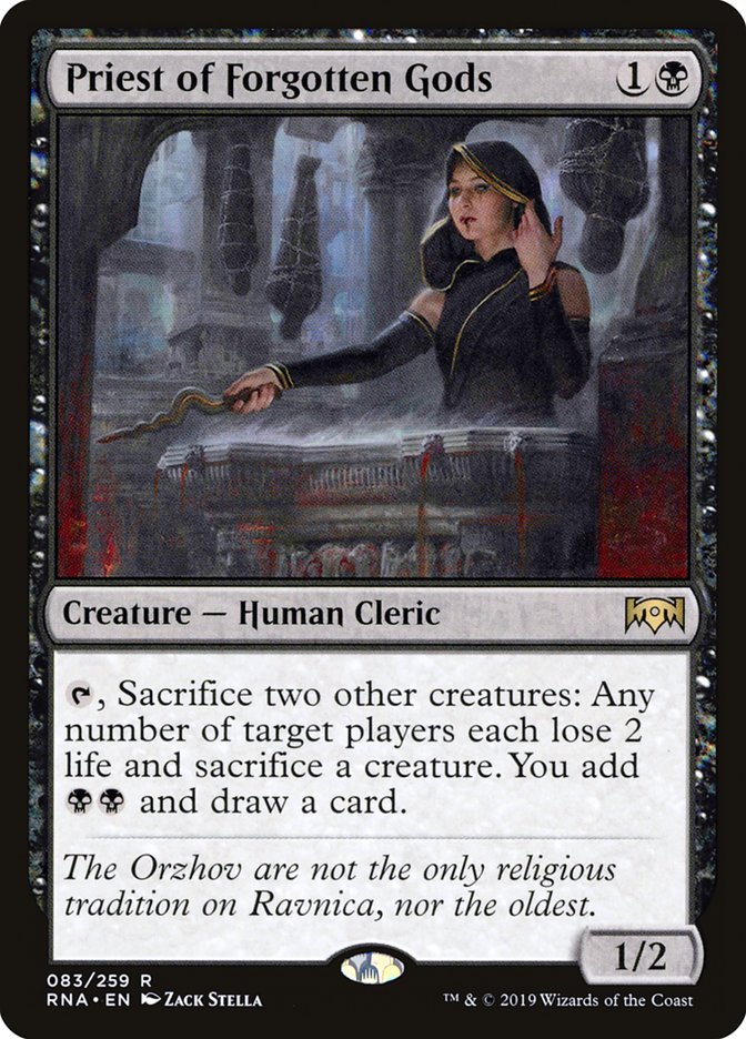 Priest of Forgotten Gods [Ravnica Allegiance] | Game Master's Emporium (The New GME)