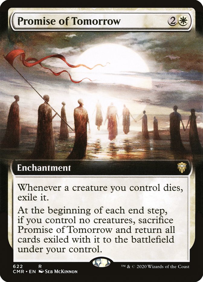 Promise of Tomorrow (Extended Art) [Commander Legends] | Game Master's Emporium (The New GME)