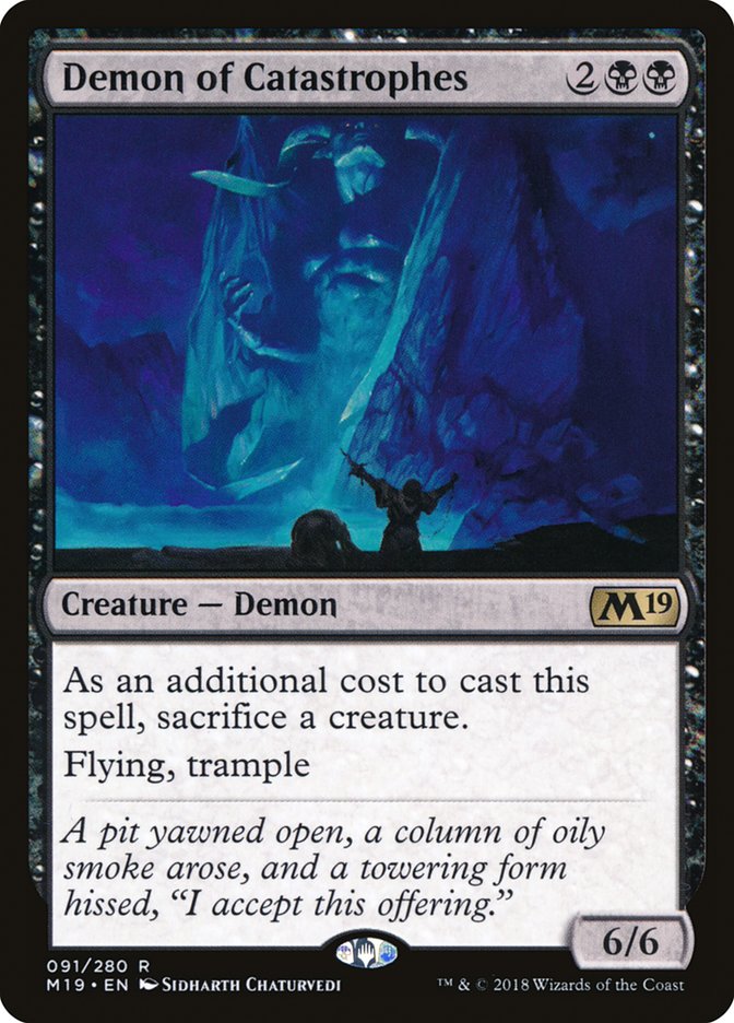 Demon of Catastrophes [Core Set 2019] | Game Master's Emporium (The New GME)