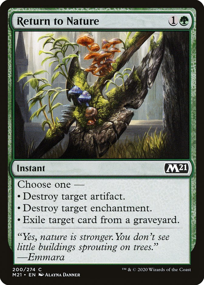 Return to Nature [Core Set 2021] | Game Master's Emporium (The New GME)