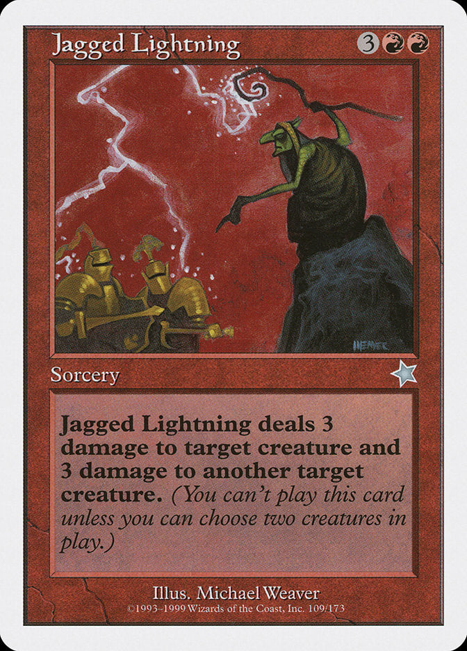 Jagged Lightning [Starter 1999] | Game Master's Emporium (The New GME)