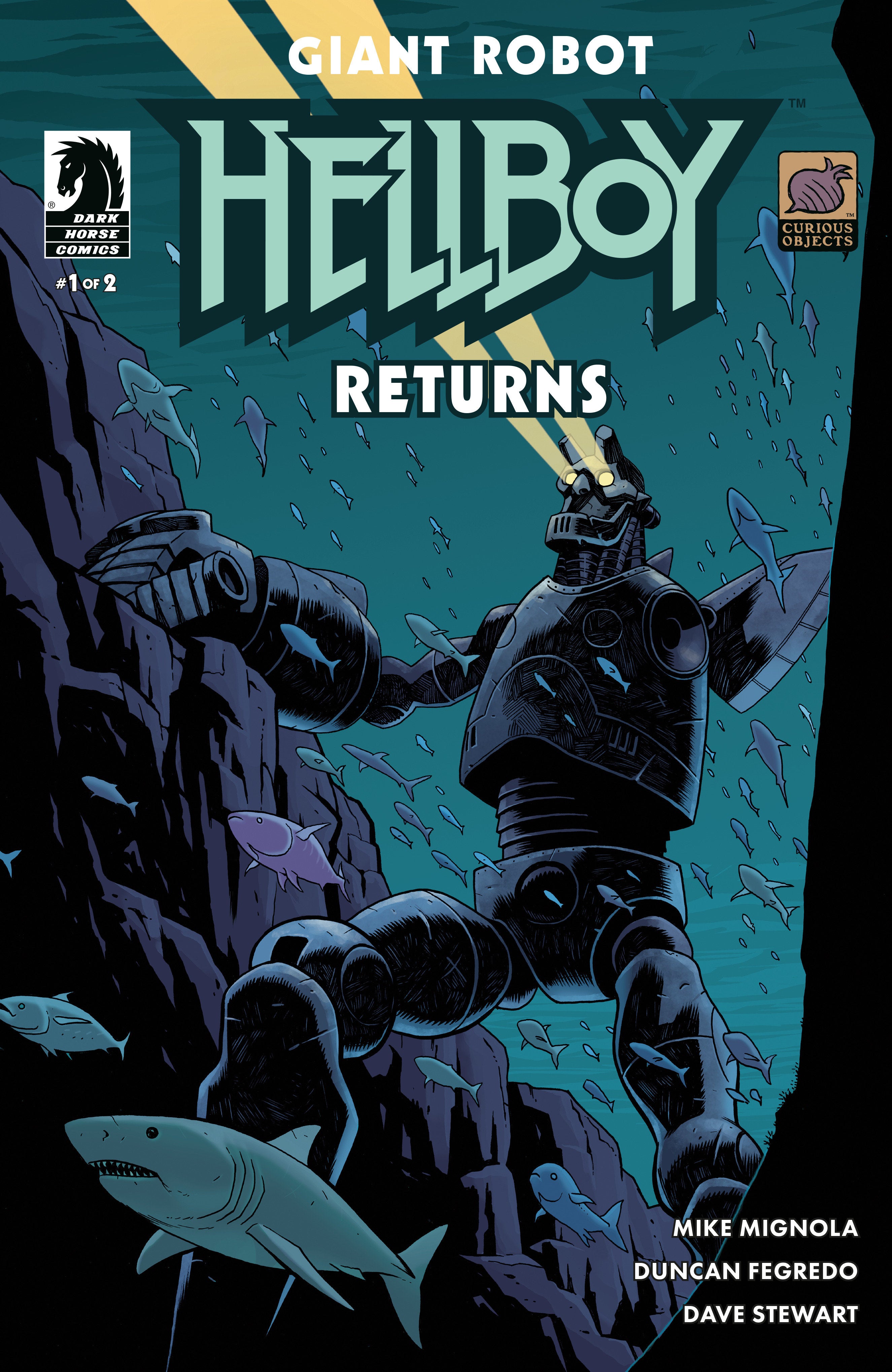 Giant Robot Hellboy Returns #1 (Cover B) (Ben Stenbeck) | Game Master's Emporium (The New GME)