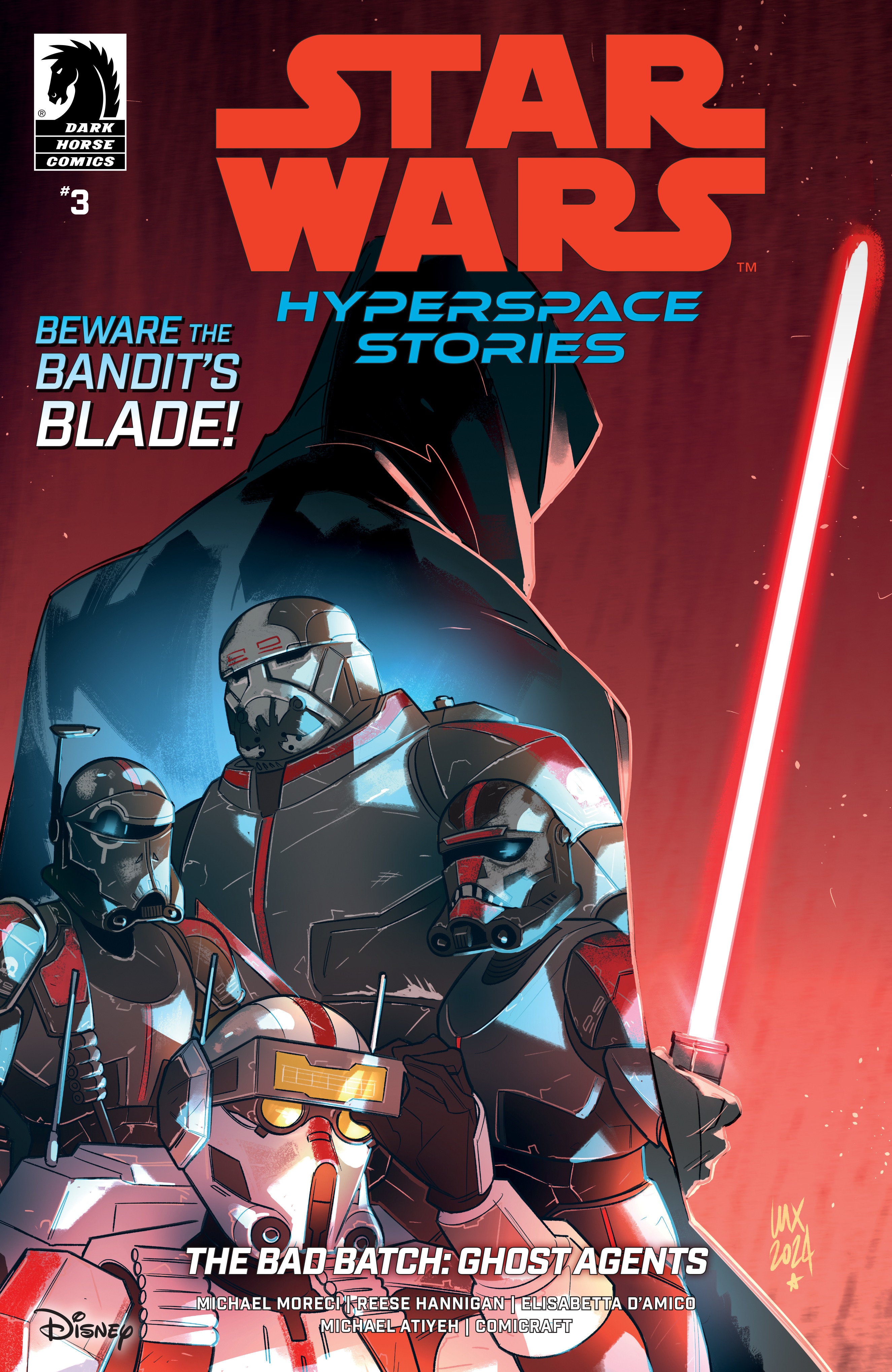 Star Wars: Hyperspace Stories-The Bad Batch--Ghost Agents #3 (Cover A) (Valeria Favoccia) | Game Master's Emporium (The New GME)