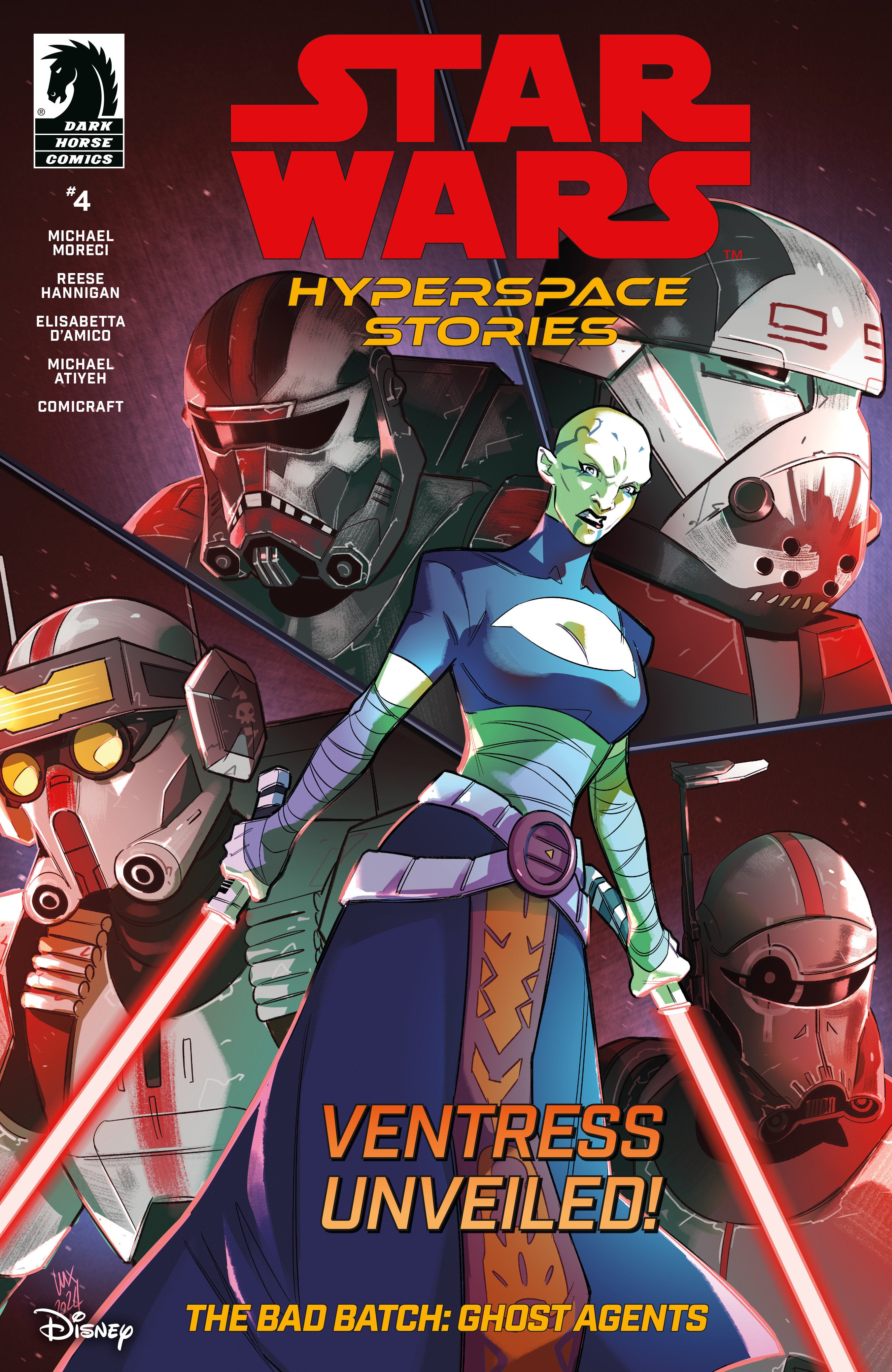 Star Wars Bad Batch Ghost Agents #4 Cover A Favoccia | Game Master's Emporium (The New GME)