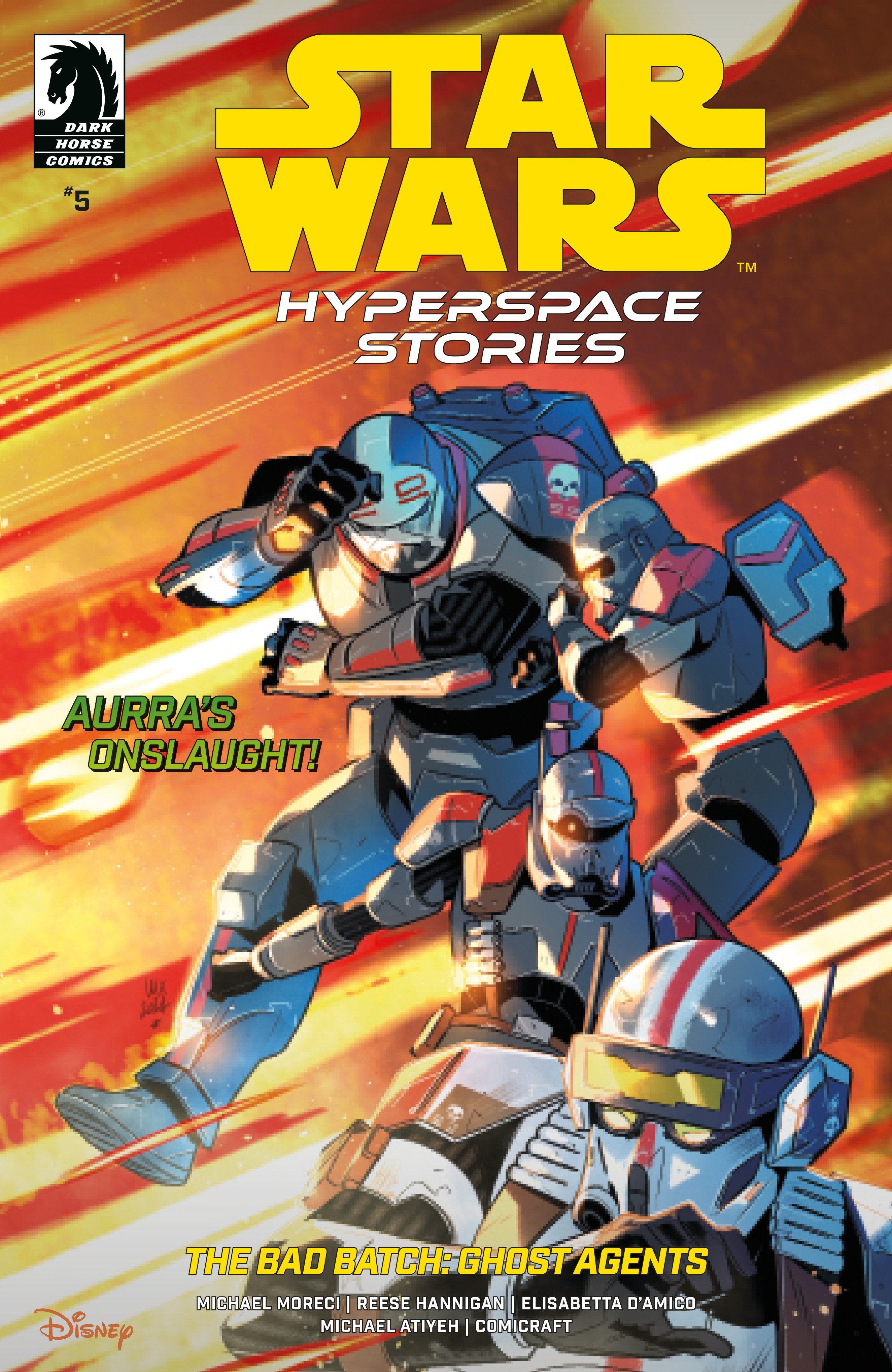 Star Wars: Hyperspace Stories: The Bad Batch--Ghost Agents #5 (Cover A) (Valeria Favoccia) | Game Master's Emporium (The New GME)