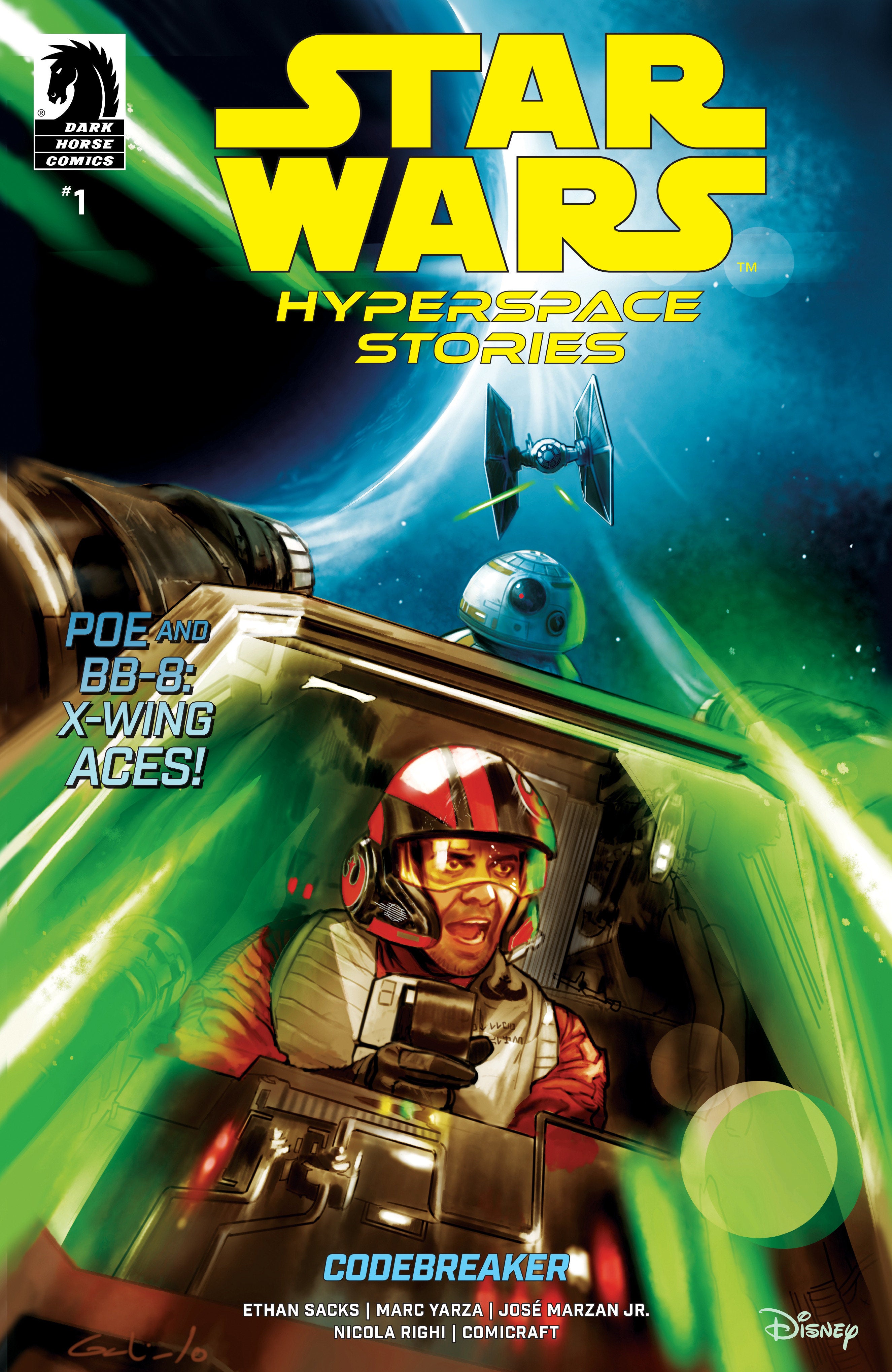 Star Wars: Hyperspace Stories--Codebreaker #1 (Cover A) (Deigo Galindo) | Game Master's Emporium (The New GME)