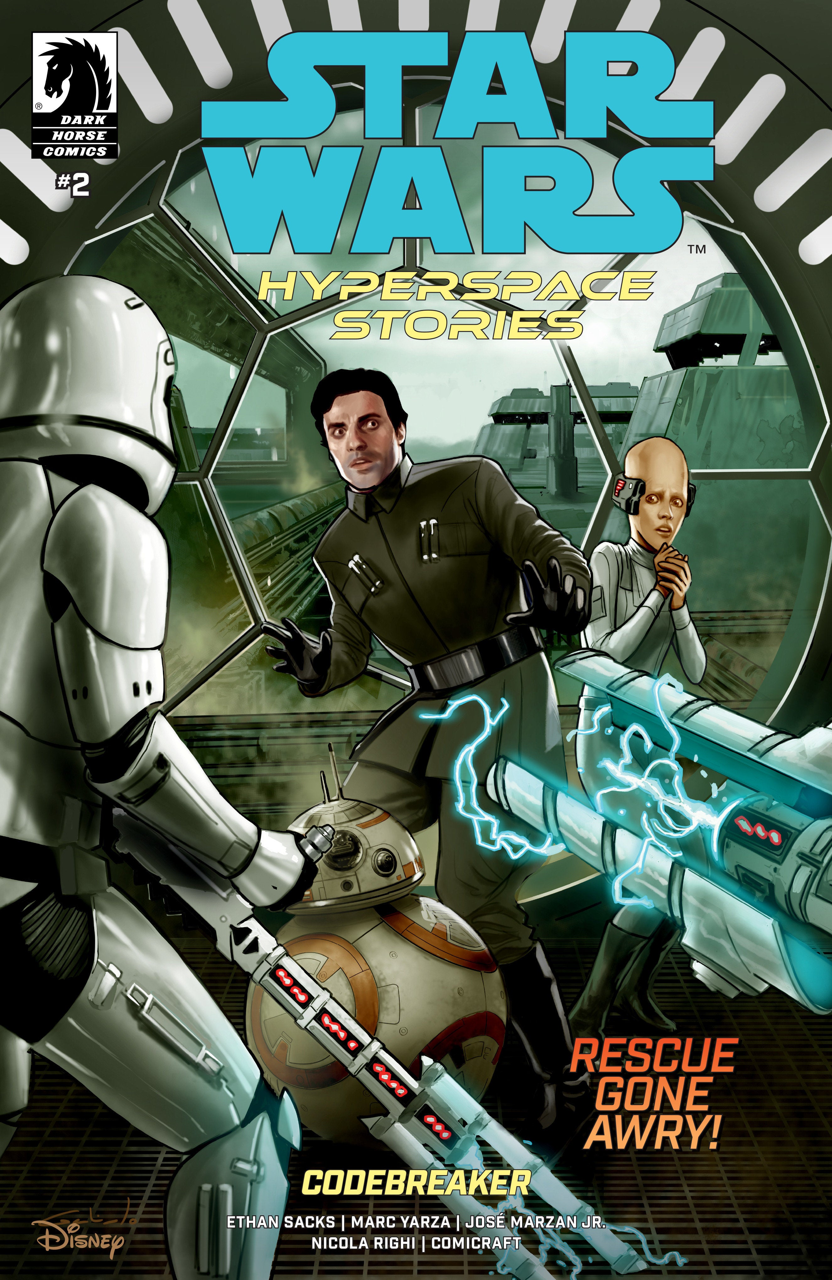 Star Wars: Hyperspace Stories--Codebreaker #2 (Cover A) (Diego Galindo) | Game Master's Emporium (The New GME)
