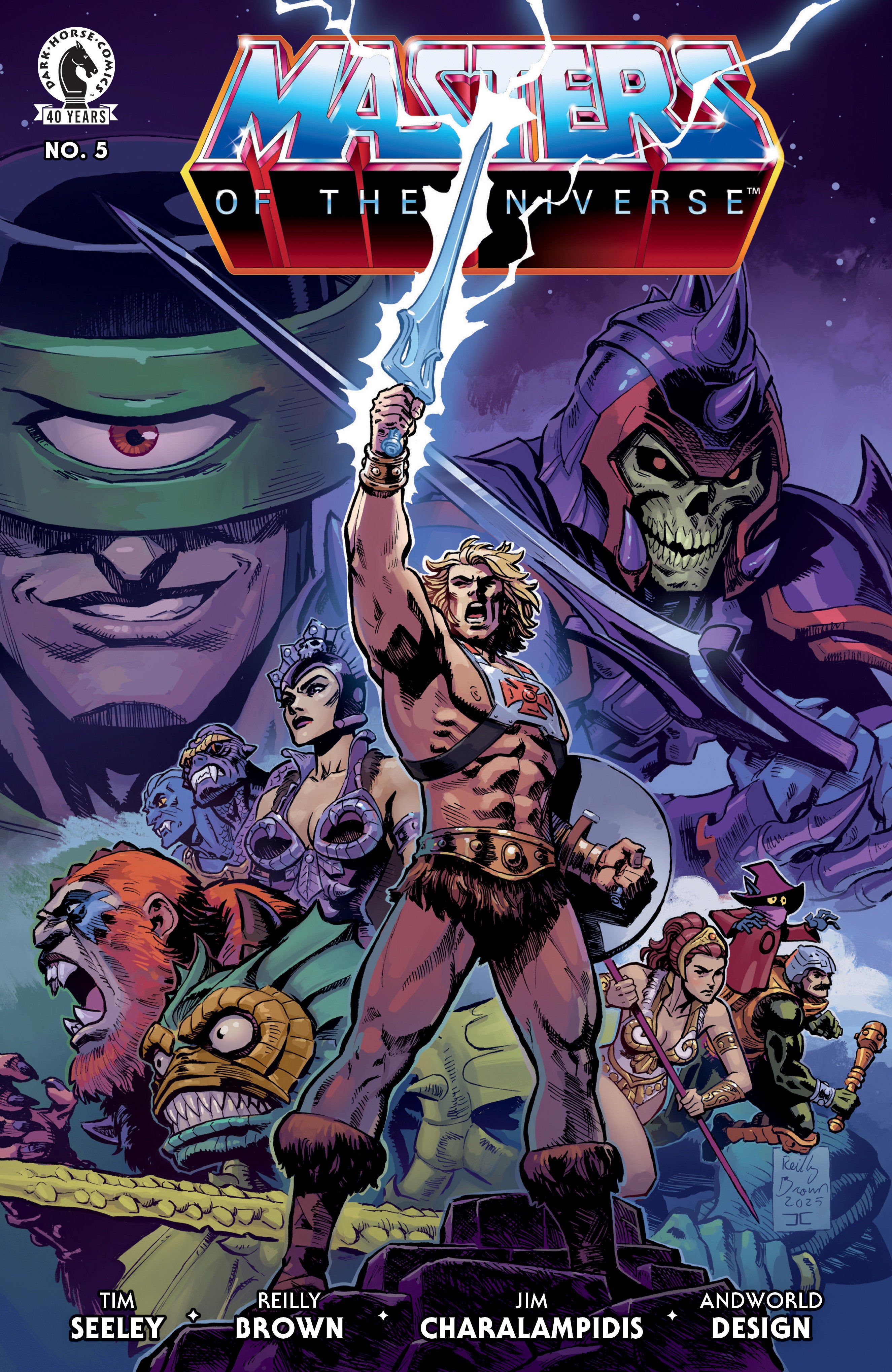 He Man And The Masters Of The Universe #5 (Cover A) (Reilly Brown) | Game Master's Emporium (The New GME)