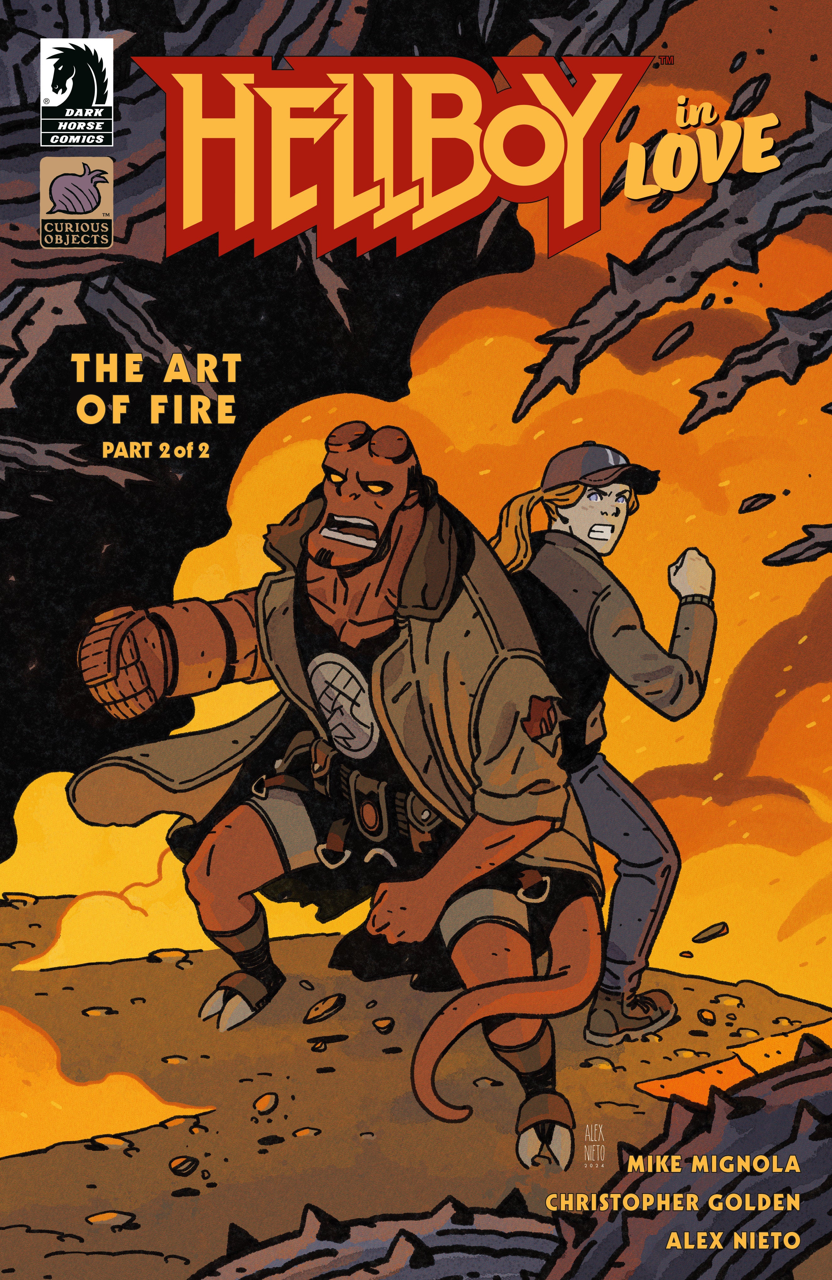 Hellboy In Love: The Art Of Fire #2 (Cover A) (Alex Nieto) | Game Master's Emporium (The New GME)