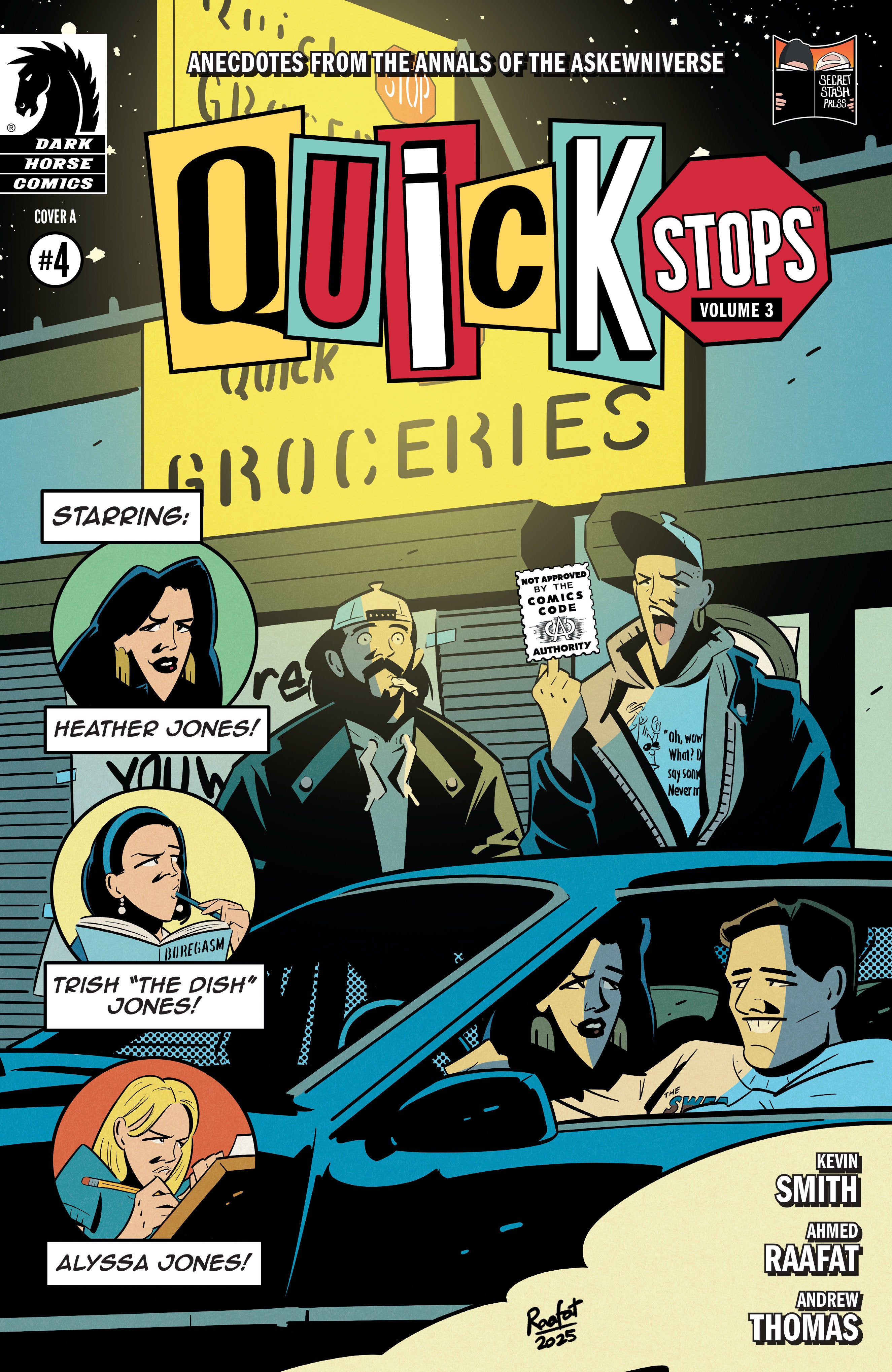 Quick Stops Volume 3 #4 (Cover A) (Ahmed Raafat) | Game Master's Emporium (The New GME)