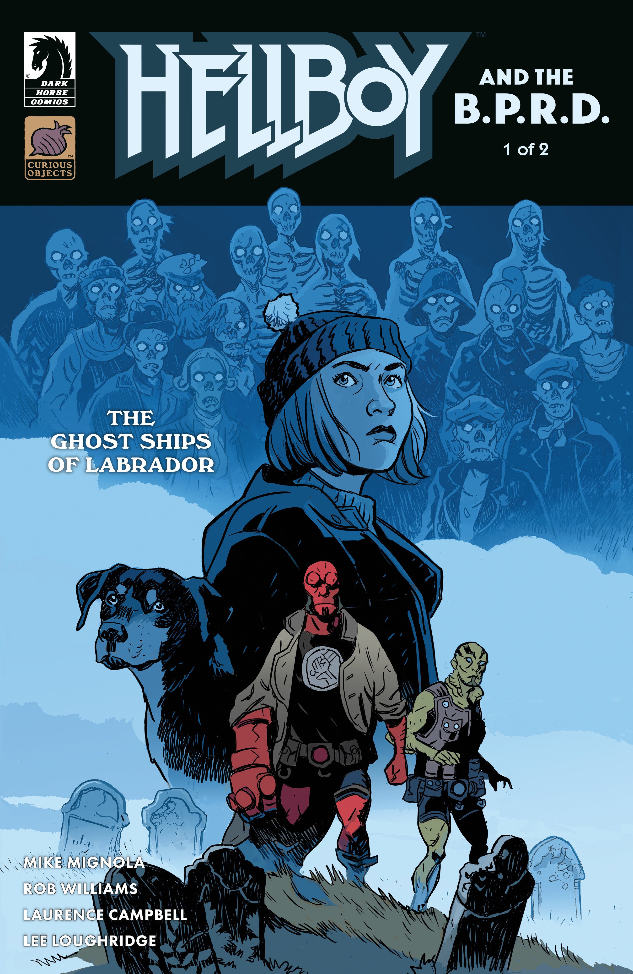 Hellboy And The B.P.R.D.: The Ghost Ships Of Labrador #1 (Cover B) (Matt Smith) | Game Master's Emporium (The New GME)