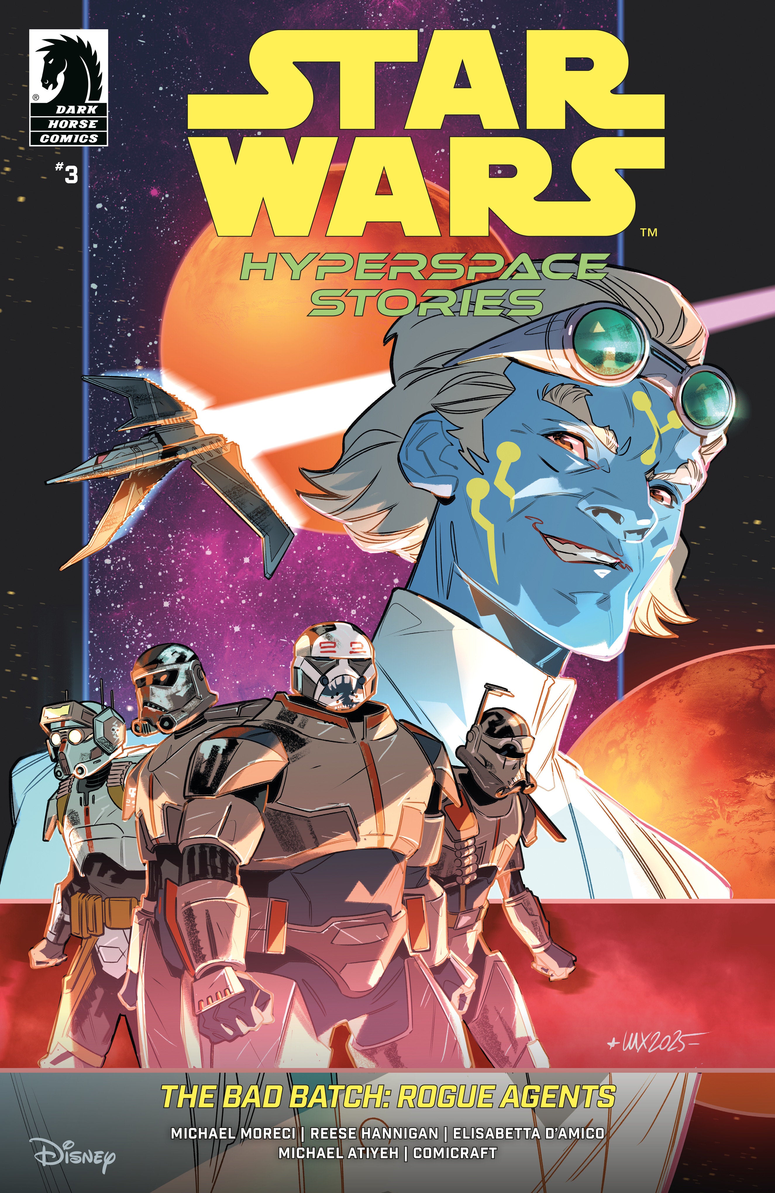 Star Wars: Hyperspace Stories: The Bad Batch  Rogue Agents #3 (Cover A) (Valeria Favoccia) | Game Master's Emporium (The New GME)