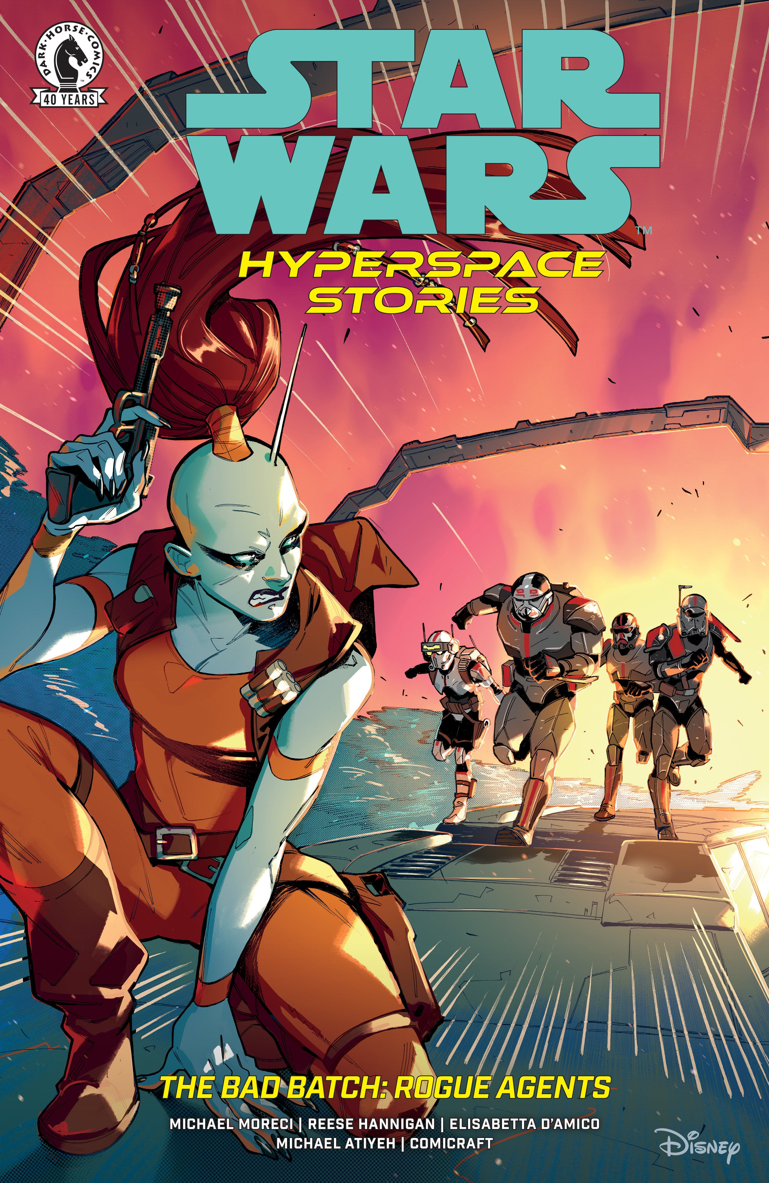 Star Wars: Hyperspace Stories: The Bad Batch  Rogue Agents #4 (Cover A) (Valeria Favoccia) | Game Master's Emporium (The New GME)