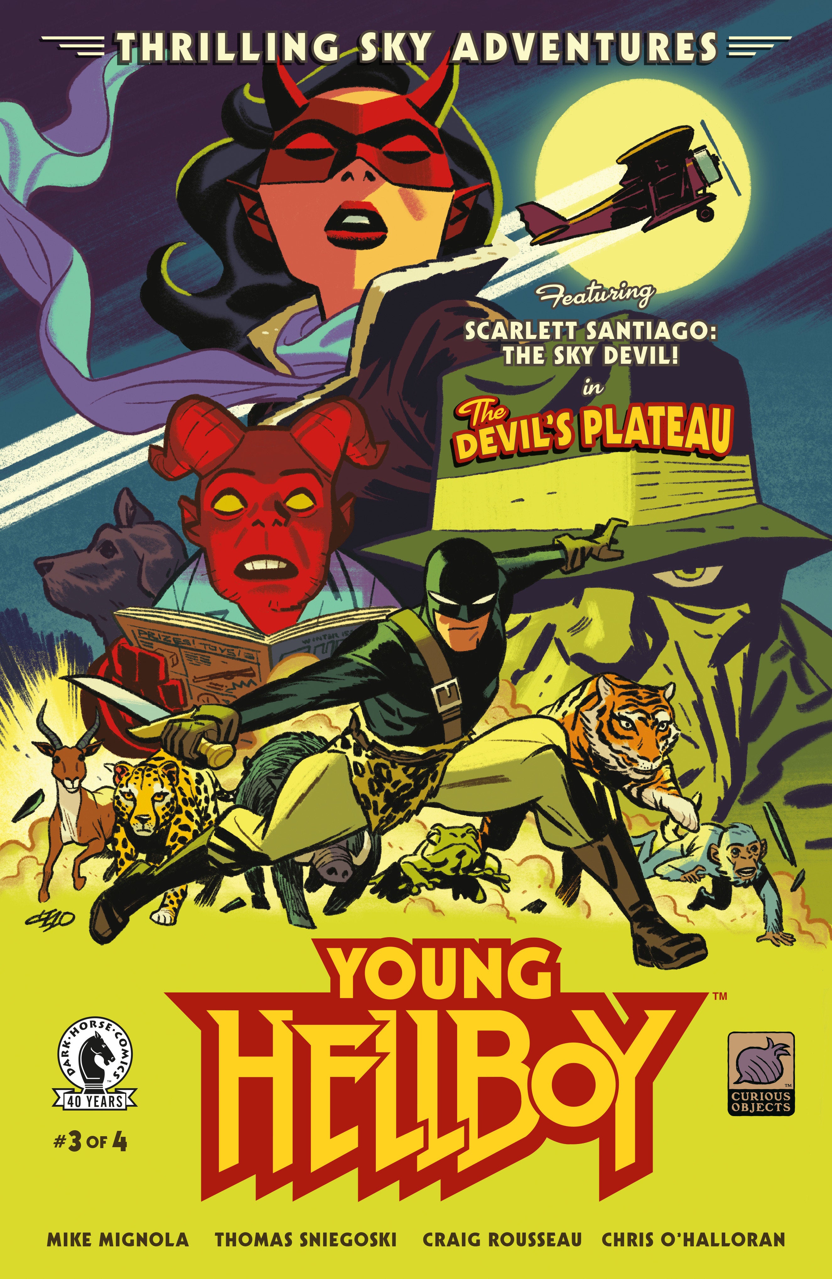 Young Hellboy: Thrilling Sky Adventures #3 (Cover B) (Michael Cho) | Game Master's Emporium (The New GME)