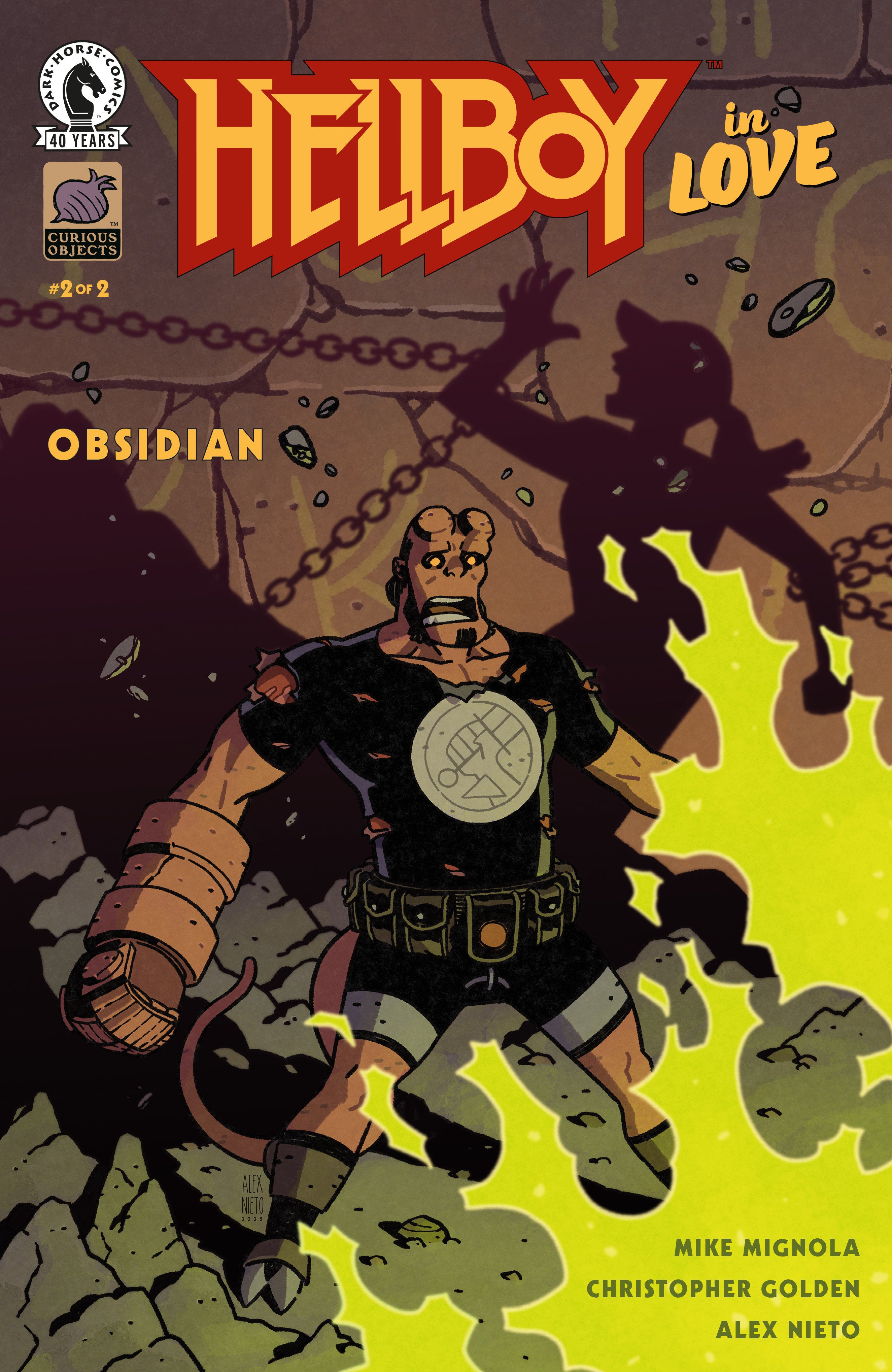 Hellboy In Love: Obsidian #2 (Cover A) (Alex Nieto) | Game Master's Emporium (The New GME)