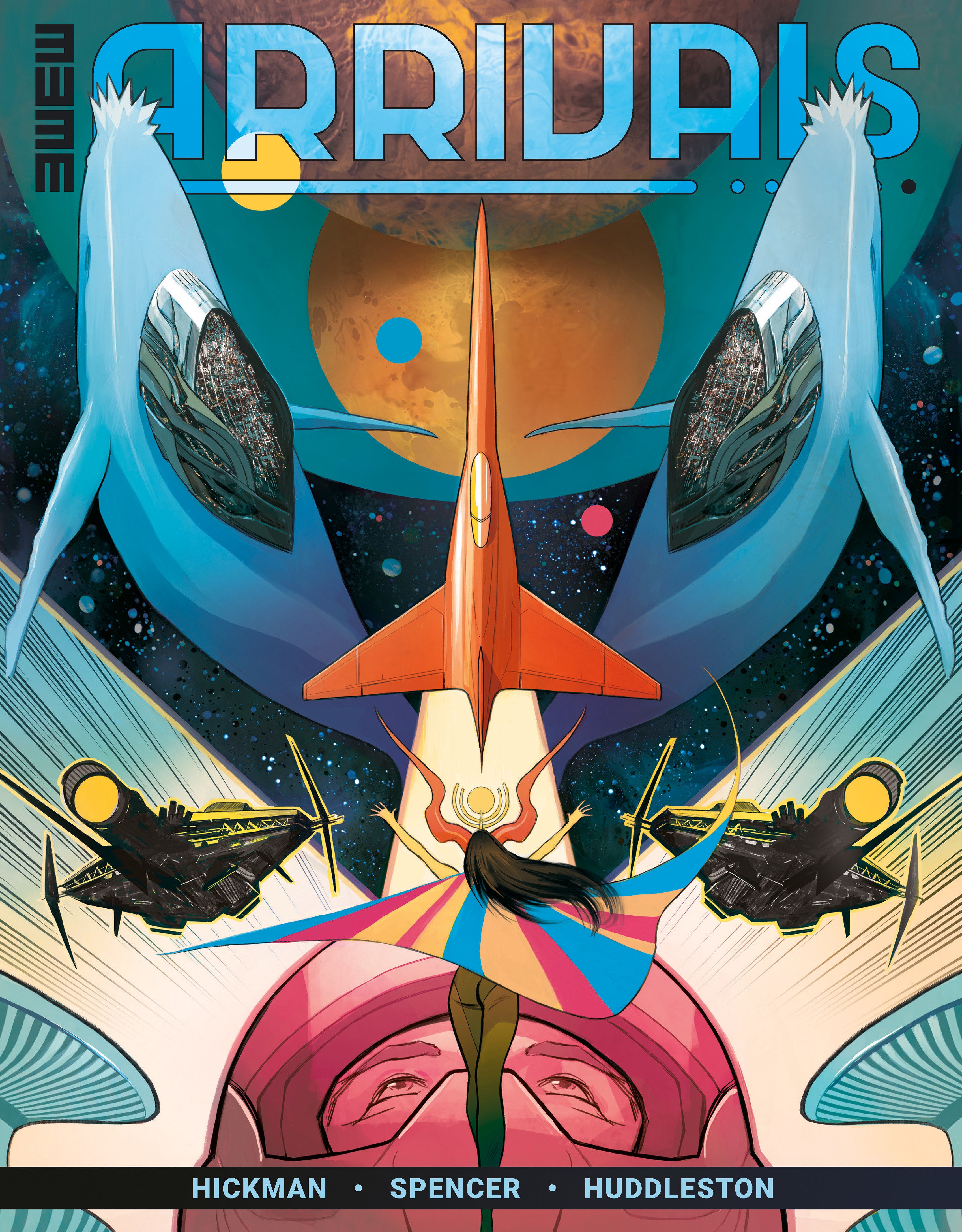 Arrivals #1 (Cover A) (3 W3 M) (Mike Huddleston) | Game Master's Emporium (The New GME)