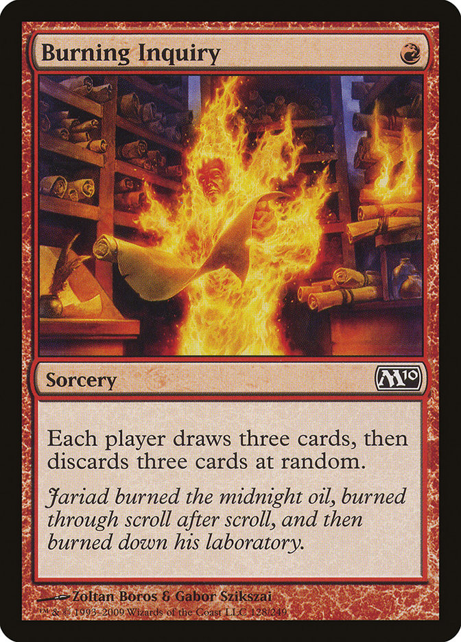 Burning Inquiry [Magic 2010] | Game Master's Emporium (The New GME)