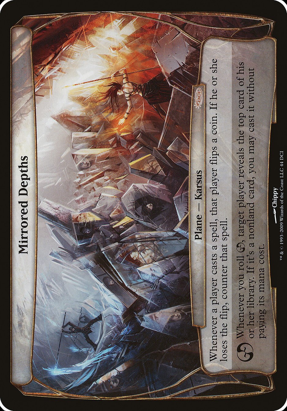 Mirrored Depths (Planes) [Promotional Planes] | Game Master's Emporium (The New GME)