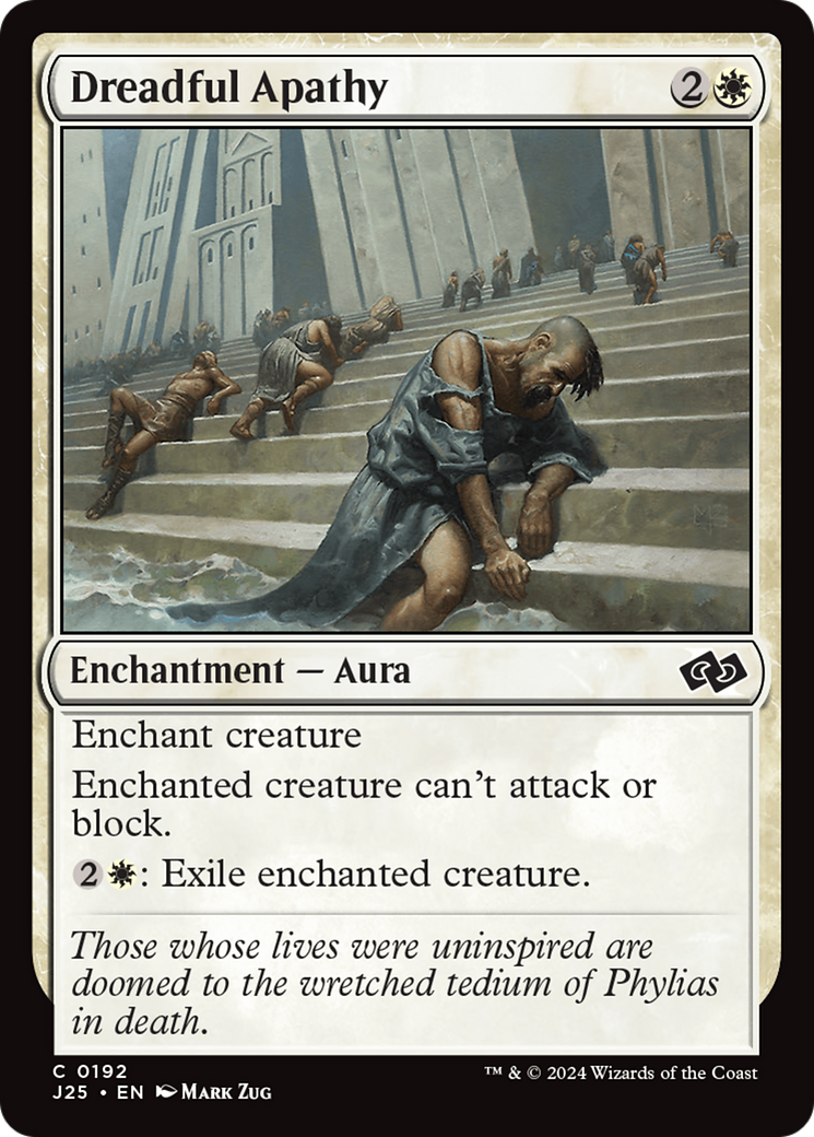Dreadful Apathy [Foundations Jumpstart] | Game Master's Emporium (The New GME)