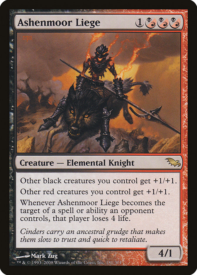 Ashenmoor Liege [Shadowmoor] | Game Master's Emporium (The New GME)