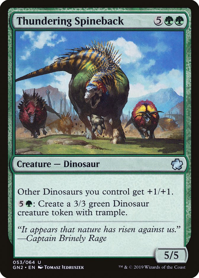 Thundering Spineback [Game Night 2019] | Game Master's Emporium (The New GME)