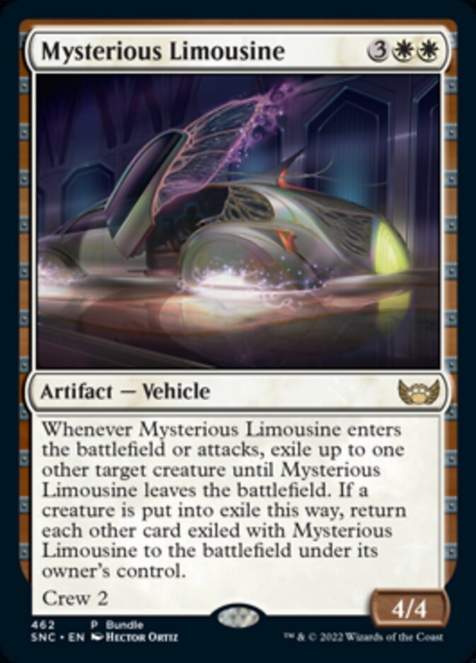 Mysterious Limousine (Bundle) [Streets of New Capenna] | Game Master's Emporium (The New GME)