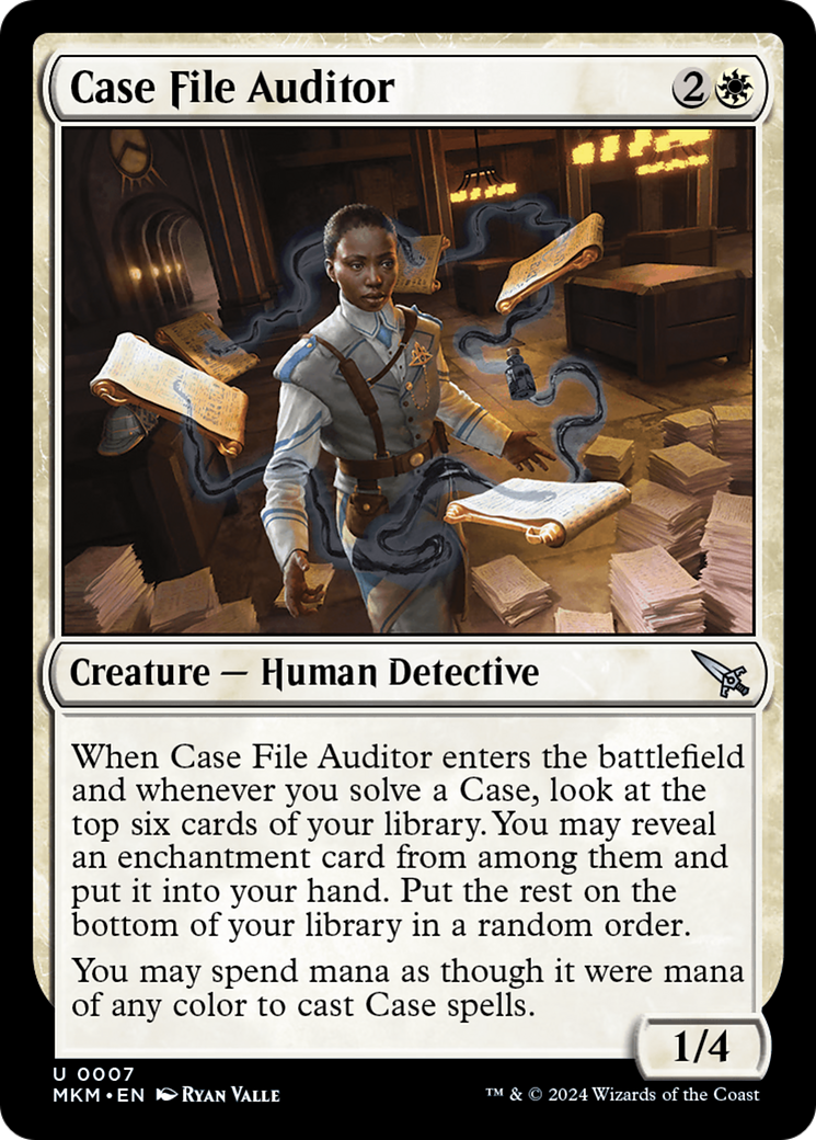 Case File Auditor (Black) [Murders at Karlov Manor] | Game Master's Emporium (The New GME)
