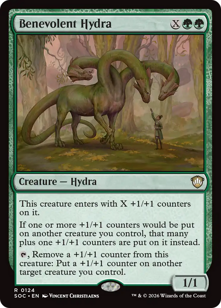 Benevolent Hydra [Secrets of Strixhaven Commander] | Game Master's Emporium (The New GME)