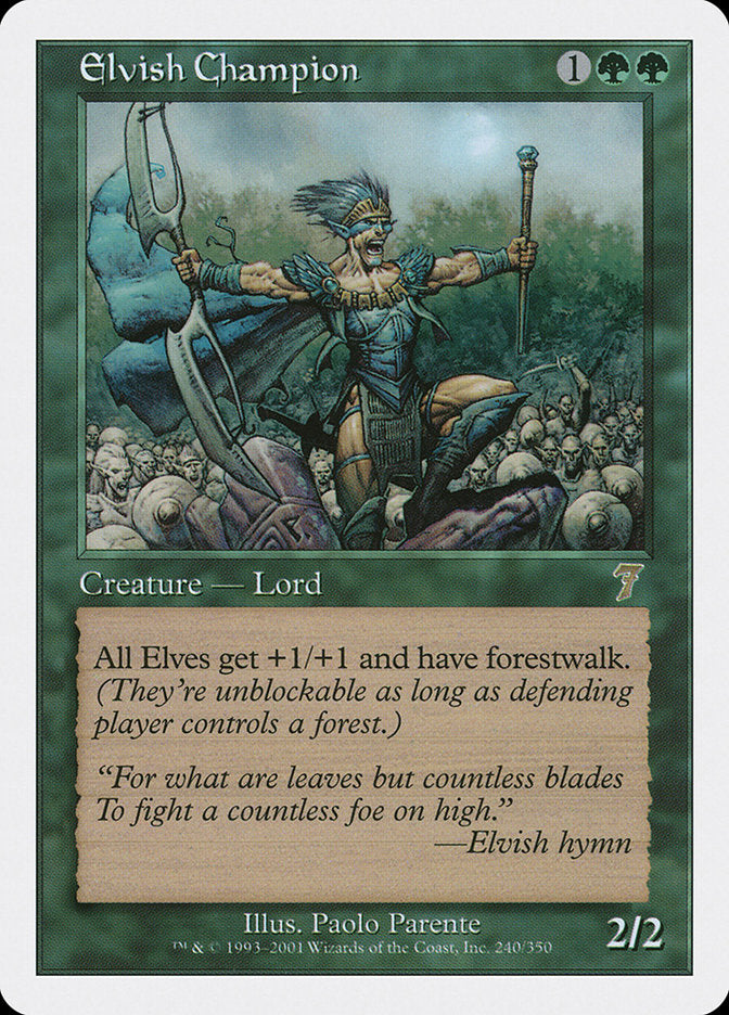 Elvish Champion [Seventh Edition] | Game Master's Emporium (The New GME)