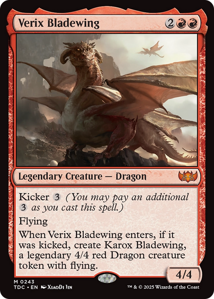 Verix Bladewing [Tarkir: Dragonstorm Commander] | Game Master's Emporium (The New GME)