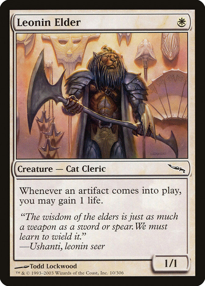 Leonin Elder [Mirrodin] | Game Master's Emporium (The New GME)