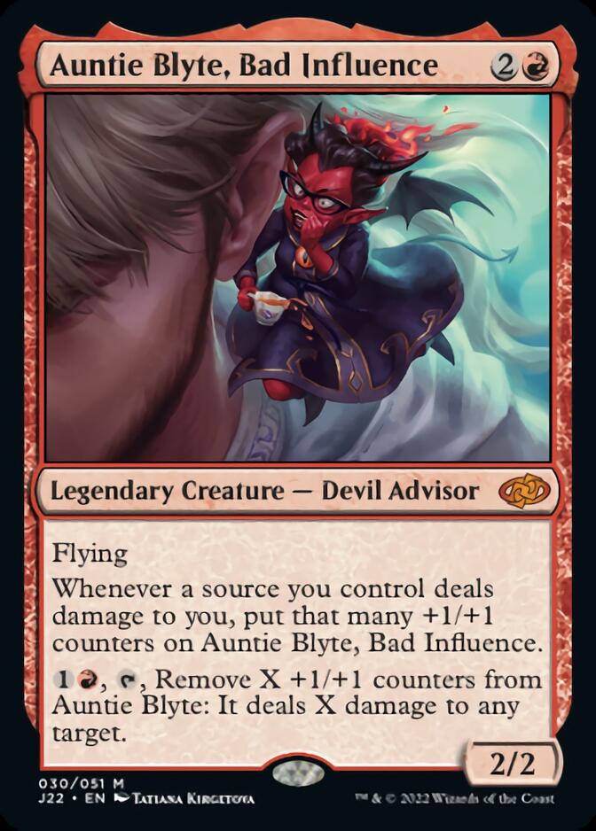Auntie Blyte, Bad Influence [Jumpstart 2022] | Game Master's Emporium (The New GME)