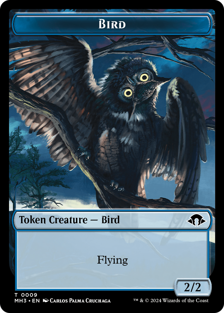 Servo // Bird Double-Sided Token [Modern Horizons 3 Tokens] | Game Master's Emporium (The New GME)