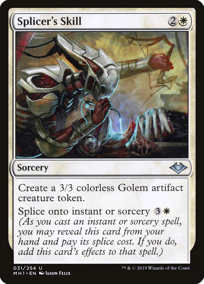 Splicer's Skill [Modern Horizons] | Game Master's Emporium (The New GME)
