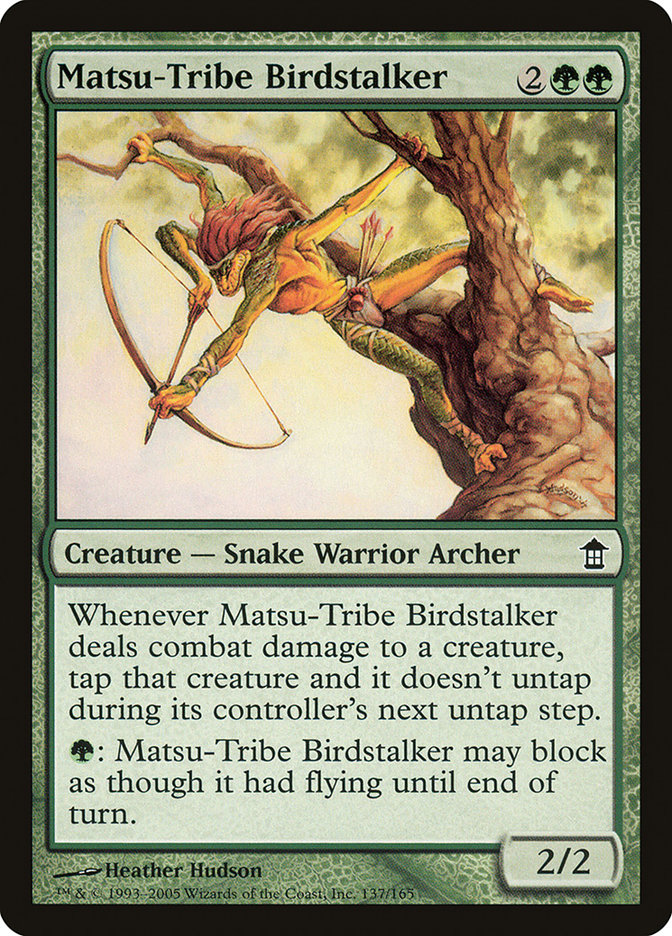 Matsu-Tribe Birdstalker [Saviors of Kamigawa] | Game Master's Emporium (The New GME)