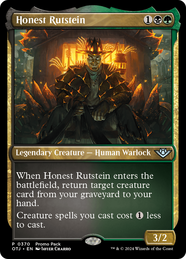 Honest Rutstein (Promo Pack) [Outlaws of Thunder Junction Promos] | Game Master's Emporium (The New GME)