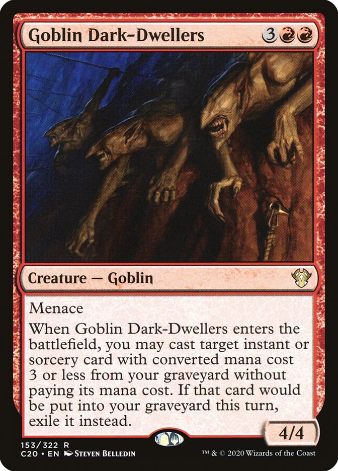 Goblin Dark-Dwellers [Commander 2020] | Game Master's Emporium (The New GME)