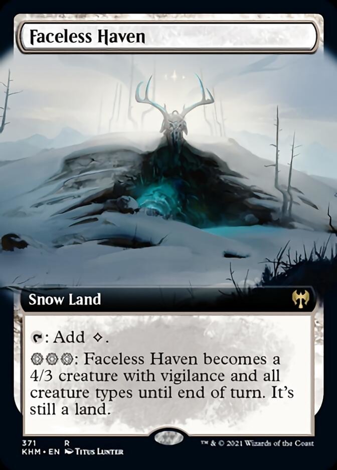 Faceless Haven (Extended Art) [Kaldheim] | Game Master's Emporium (The New GME)