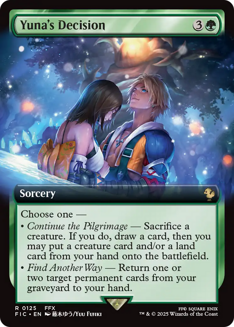 Yuna's Sending Staff - Staff of the Storyteller (Rainbow Foil) [Secret Lair Drop Series] | Game Master's Emporium (The New GME)