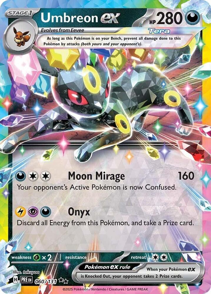 Umbreon ex (060/131) [Scarlet & Violet: Prismatic Evolutions] | Game Master's Emporium (The New GME)