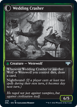 Wolfkin Outcast // Wedding Crasher [Innistrad: Double Feature] | Game Master's Emporium (The New GME)