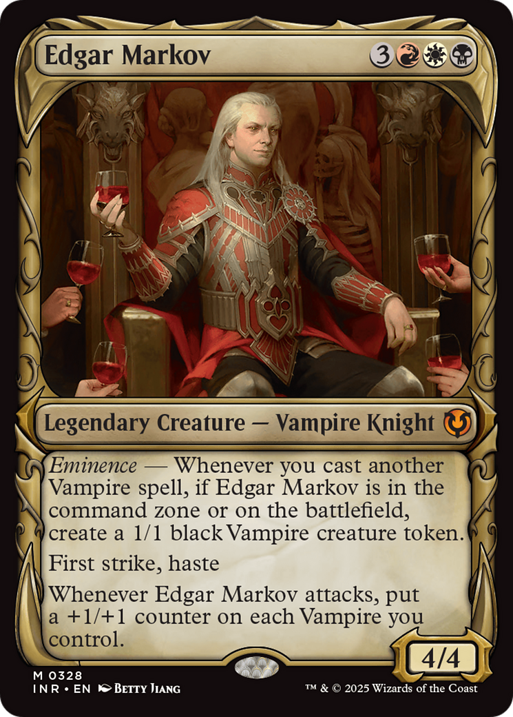 Edgar Markov (Showcase) [Innistrad Remastered] | Game Master's Emporium (The New GME)