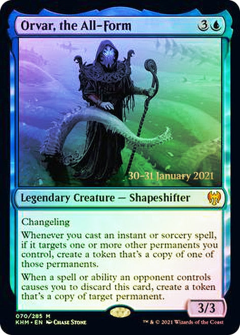 Orvar, the All-Form [Kaldheim Prerelease Promos] | Game Master's Emporium (The New GME)