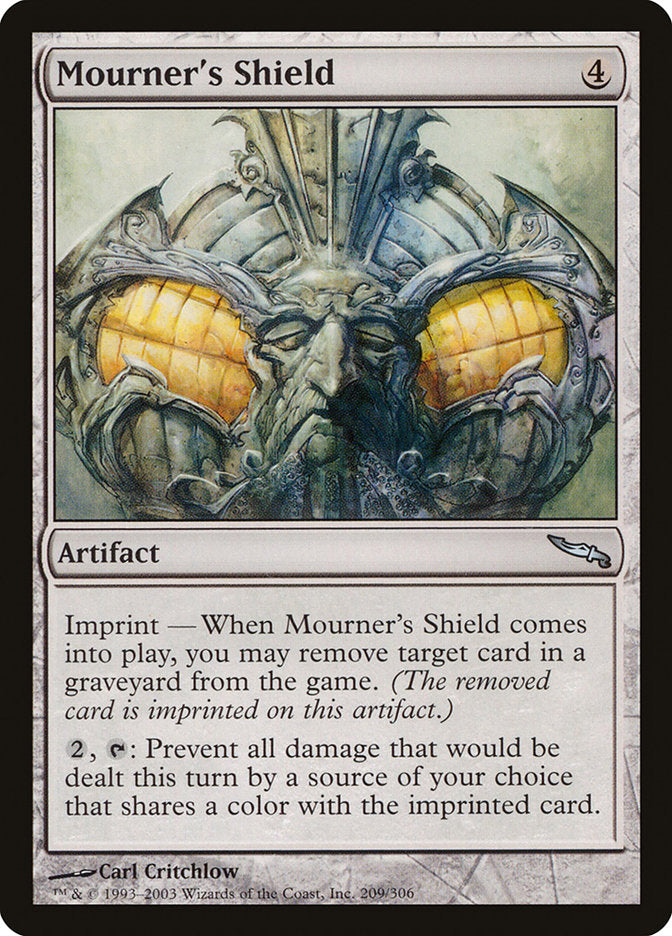 Mourner's Shield [Mirrodin] | Game Master's Emporium (The New GME)