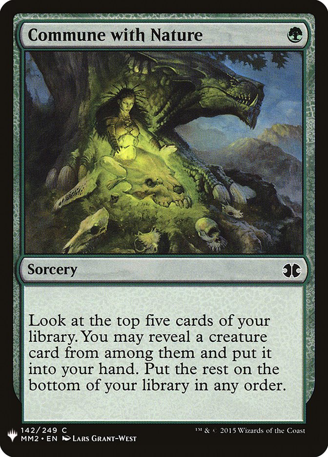 Commune with Nature [Mystery Booster] | Game Master's Emporium (The New GME)
