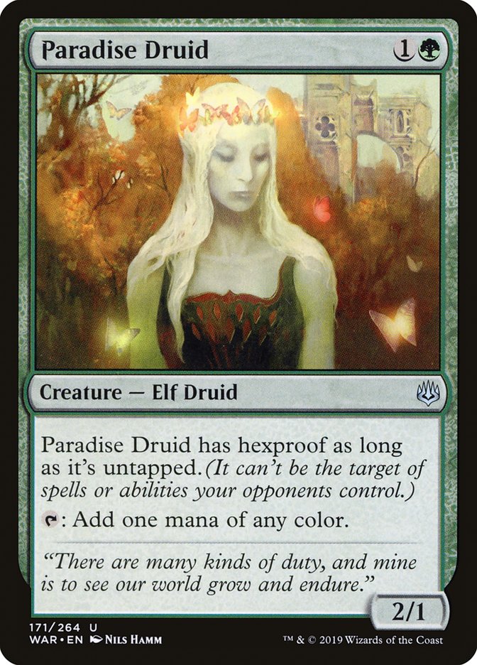 Paradise Druid [War of the Spark] | Game Master's Emporium (The New GME)
