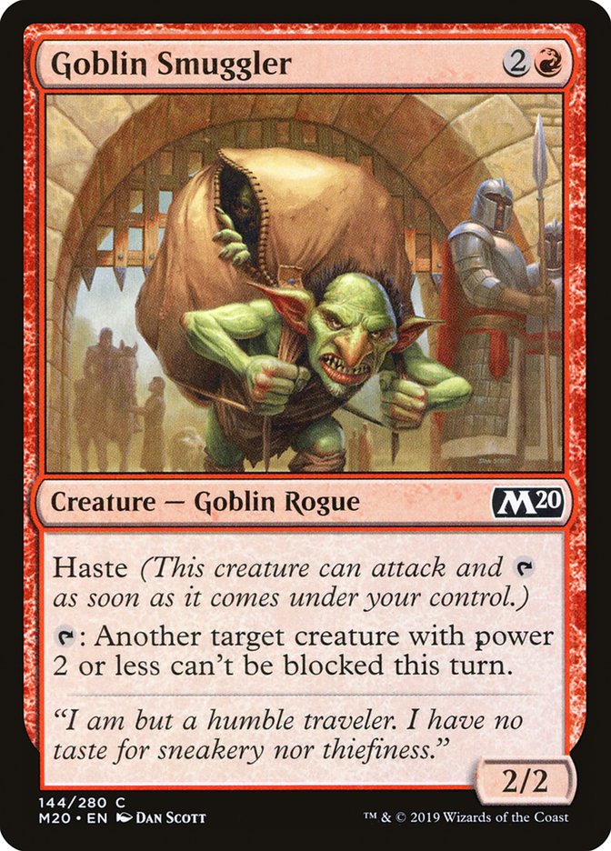 Goblin Smuggler [Core Set 2020] | Game Master's Emporium (The New GME)