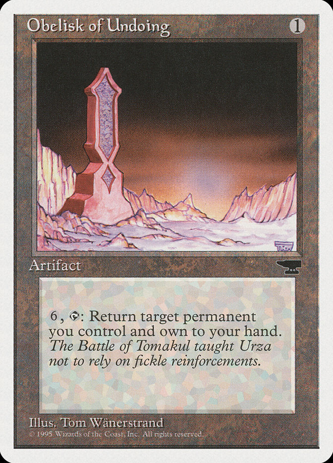 Obelisk of Undoing [Chronicles] | Game Master's Emporium (The New GME)
